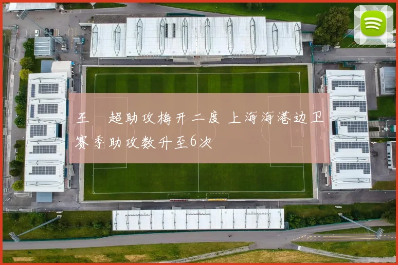 王燊超助攻梅开二度 上海海港边卫赛季助攻数升至6次
